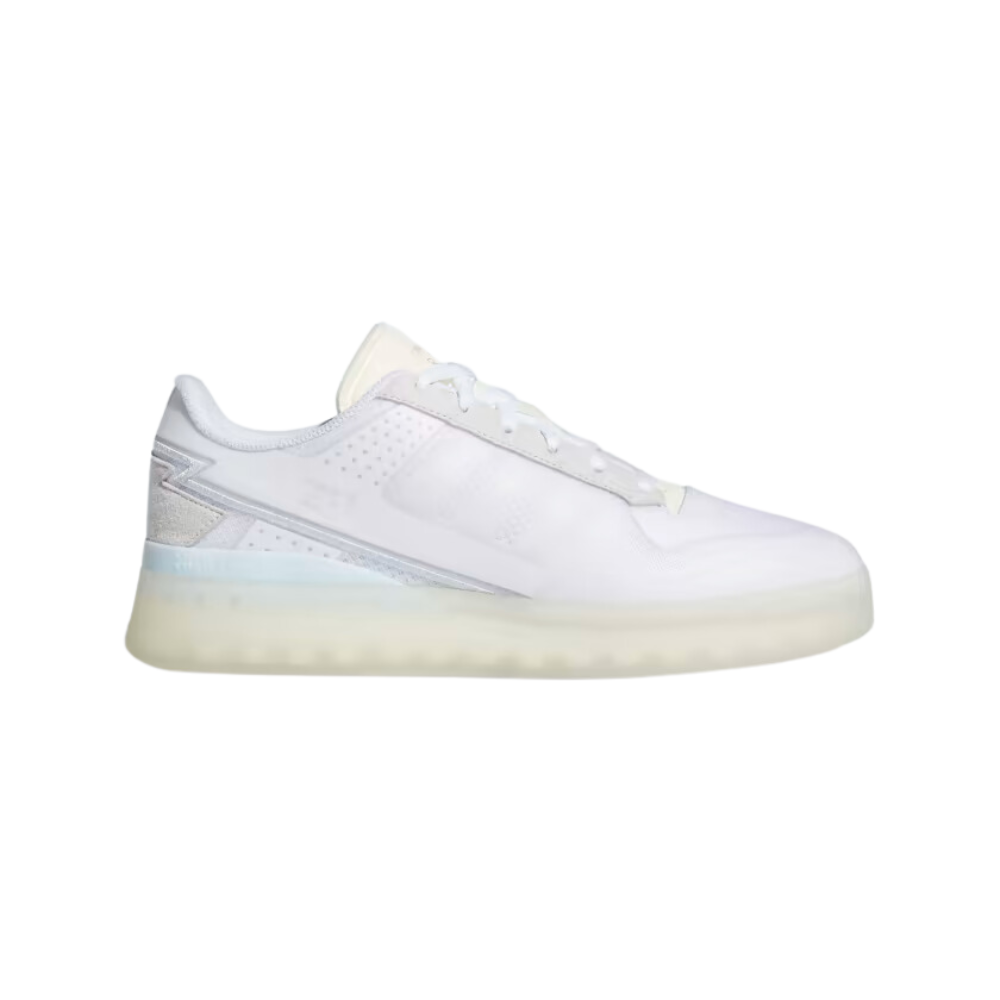 Adidas White Forum Tech Boost Shoes