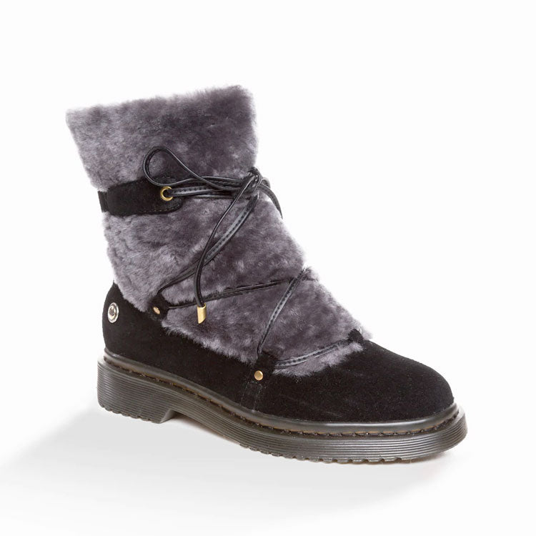 OZWEAR UGG MARY SHEARLING BOOTS