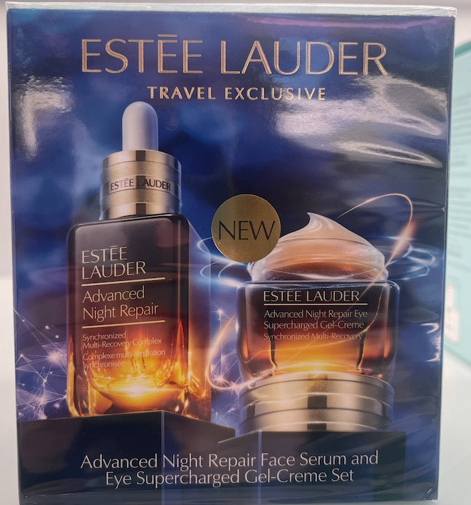 Estée Lauder Advanced Night Repair Face Serum 50ml + Eye Supercharged Gel-Crème 15ml