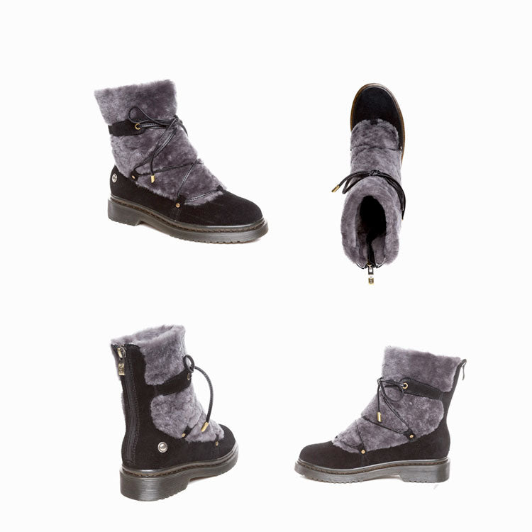 OZWEAR UGG MARY SHEARLING BOOTS