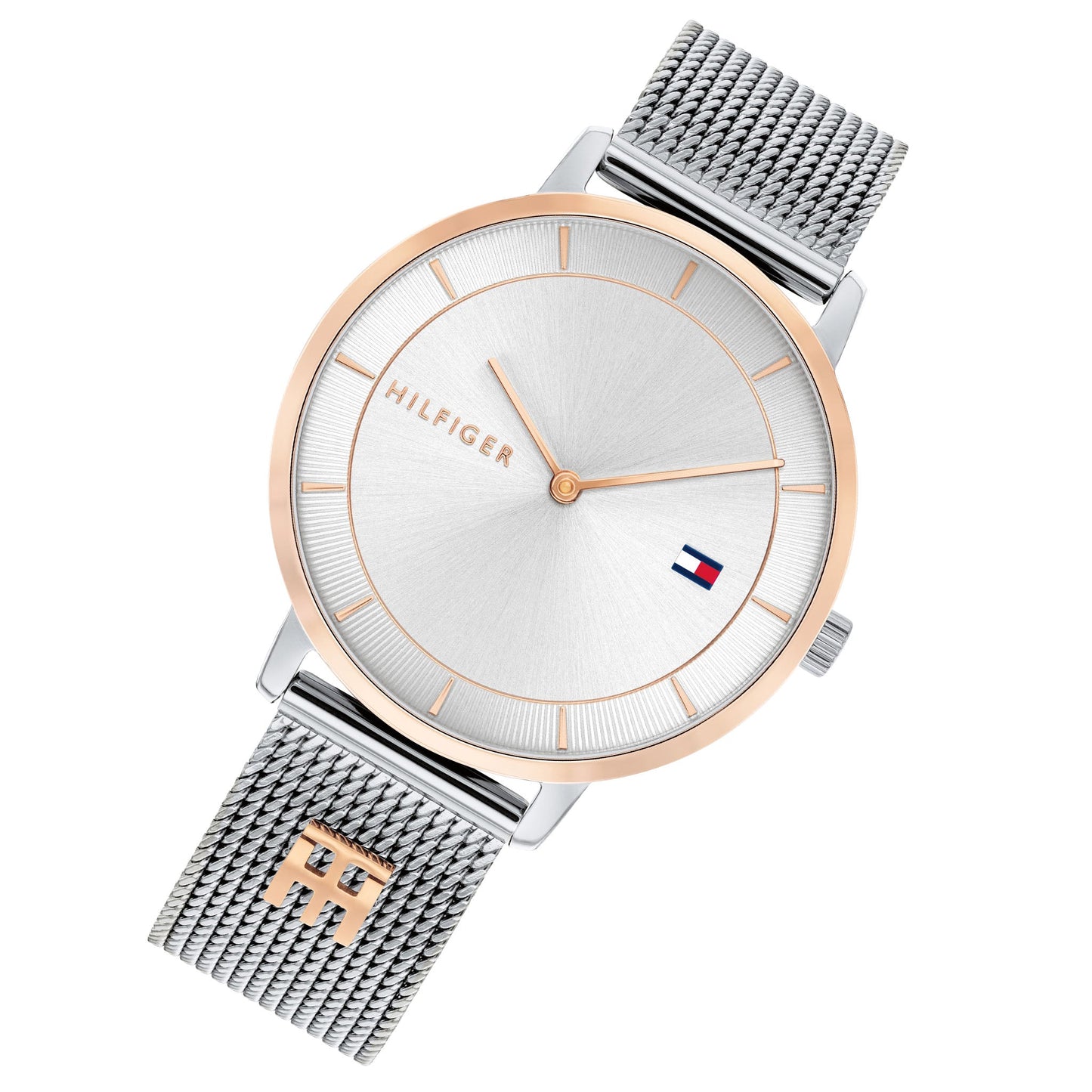 Tommy Hilfiger Stainless Steel White Dial Ladies Watch